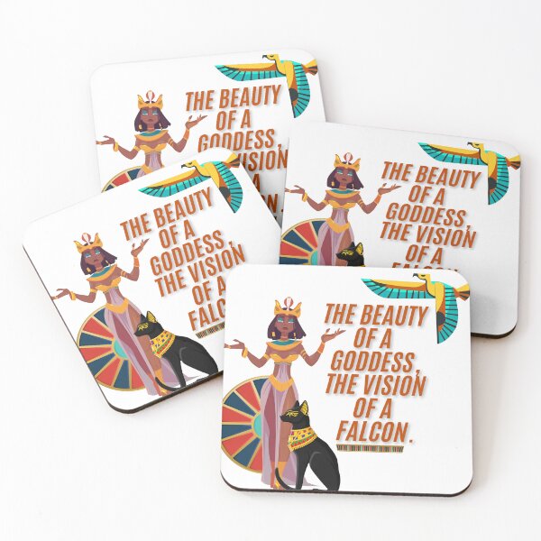 Item preview, Egyptian Goddess: Beauty of a Goddess, Vision of a Falcon designed and sold by Akarshani  Rumeshika.