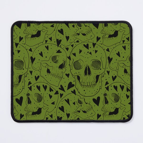 Item preview, Skulls in love - green designed and sold by susyrdesign.