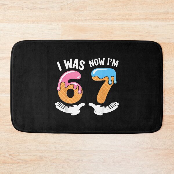 Item preview, I Was 6 Now I'M 7 Year Old Birthday Six Seven 67 Kids designed and sold by facegm.