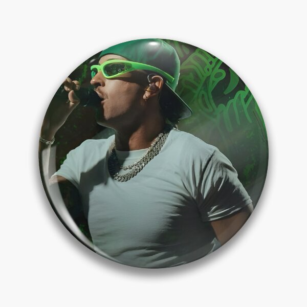 Item preview, Feid – Ferxxo Green Flame Street Art Aesthetic Design designed and sold by Aliyah Niko.