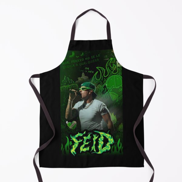 Item preview, Feid – Ferxxo Green Flame Street Art Aesthetic Design designed and sold by Aliyah Niko.