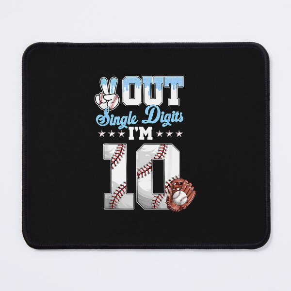 Item preview, Peace Out Single Digits I'M 10 Baseball Drip 10Th Birthday designed and sold by facegm.
