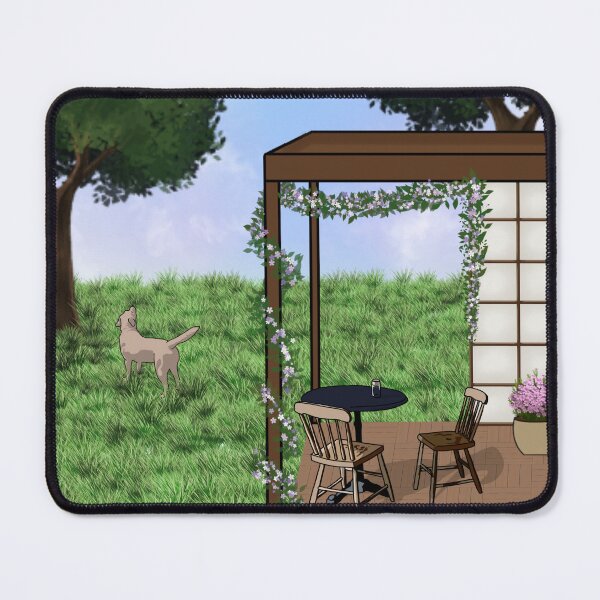 Item preview, cute backyard designed and sold by depthoftime.