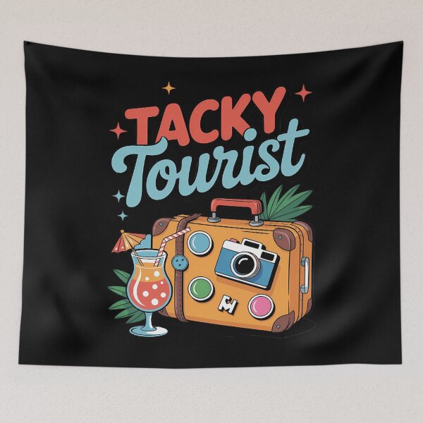 Item preview, Tacky Tourist Day Tacky Tourist Idea Tacky designed and sold by HellD3vil-Art.