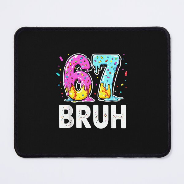 Item preview, Ice Cream Dripping Softball Drip Fun 6 7 Six Seven Meme Bruh designed and sold by facegm.