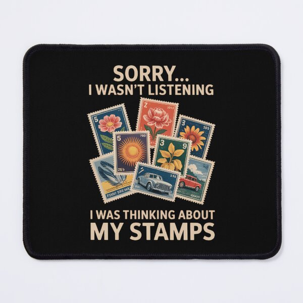 Item preview, Stamp Collecting For Collectors Listening Philatelist designed and sold by HellD3vil-Art.