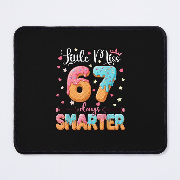 Artikelvorschau, Little Miss 67 Days Smarter Kids Girls 67. Schultag entworfen und verkauft von facegm.