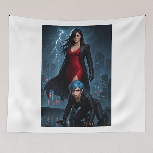 Item preview, Cassandra x Cipher dark stormy night  designed and sold by CathryneDelamort.