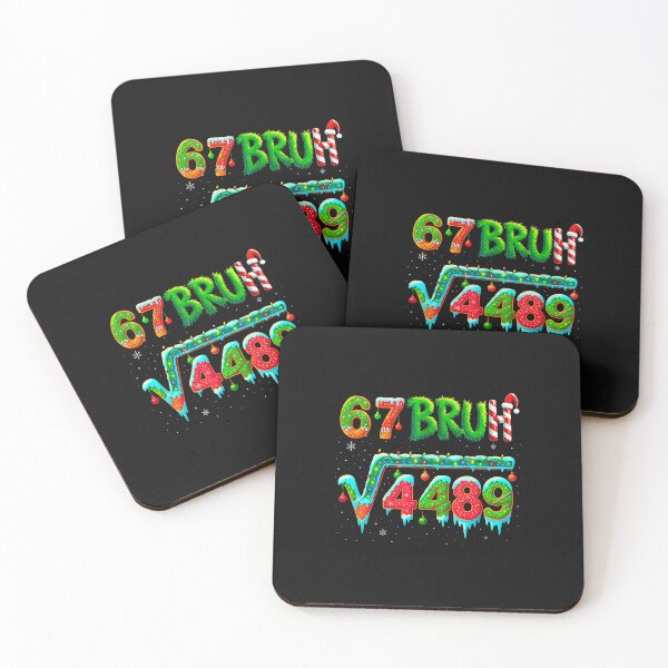 Item preview, 67 Christmas Santa Says 67 Bruh Christmas Square Root 4489 designed and sold by facegm.