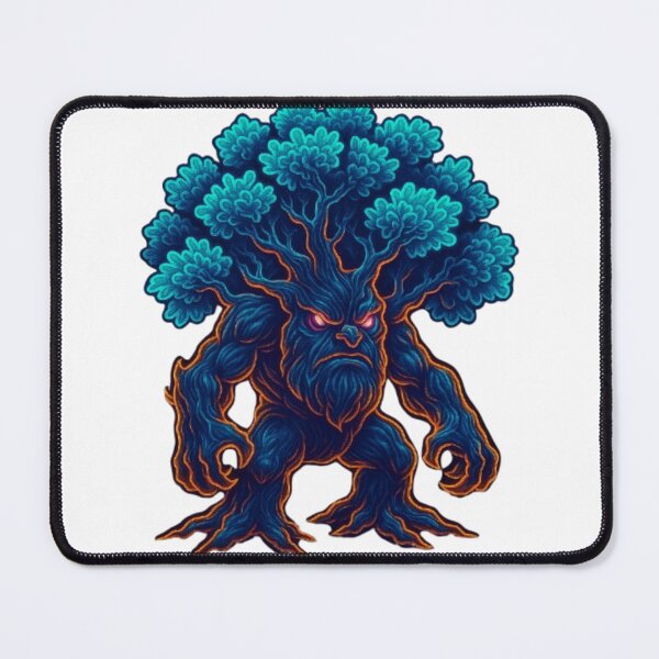 Item preview, Neon Oak Beast – The Glowing Forest Guardian designed and sold by GlowAIDesigns.