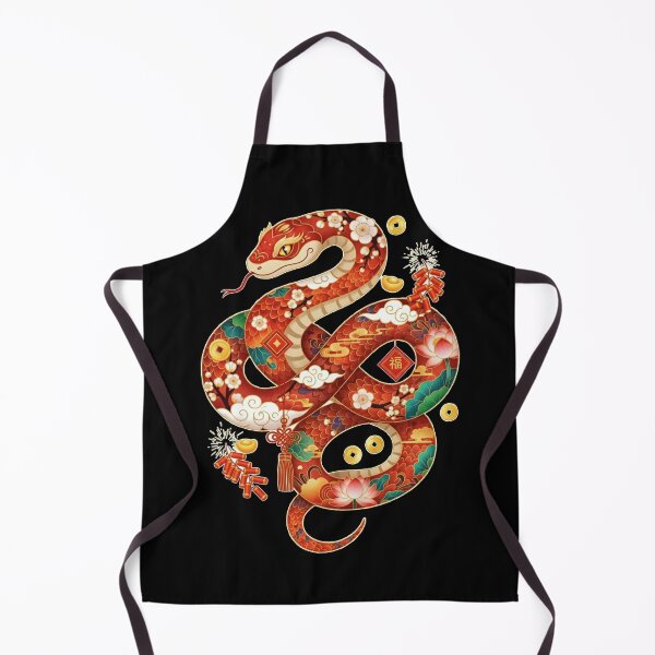 Item preview, Auspicious Serpent of Fortune designed and sold by ZodiacWonders.