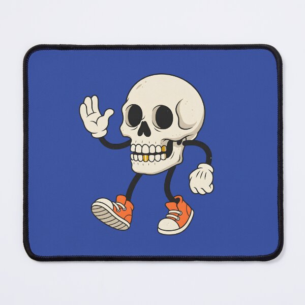 Item preview, A CUTE 60'S CARTOON SKULL designed and sold by infinitearte.