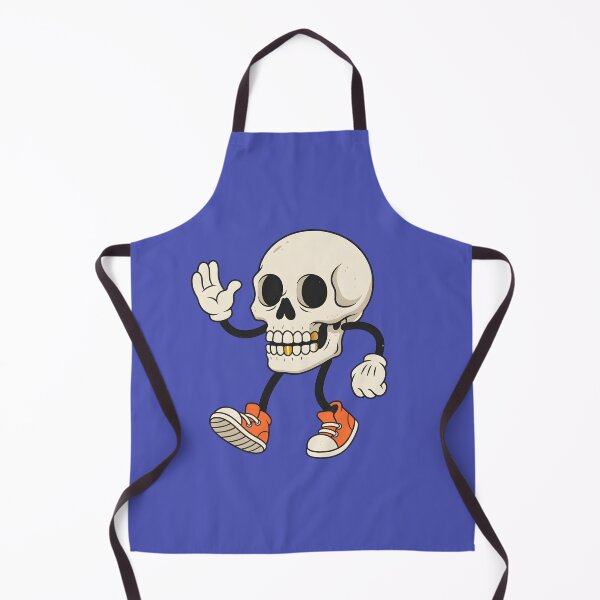 Item preview, A CUTE 60'S CARTOON SKULL designed and sold by infinitearte.