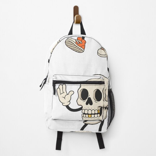 Item preview, A CUTE 60'S CARTOON SKULL designed and sold by infinitearte.