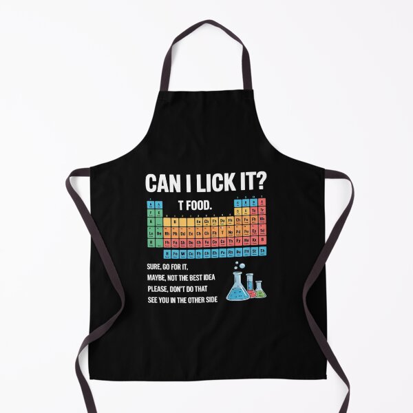 Item preview, Can I Lick It Periodic Table Chart Science Teacher Cool  designed and sold by MicanCuteStore.