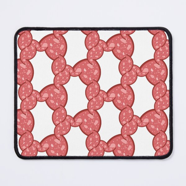 Item preview, Salami slices frame meat border designed and sold by rymarenko.