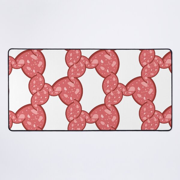 Item preview, Salami slices frame meat border designed and sold by rymarenko.