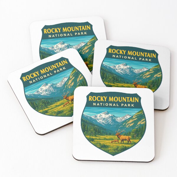 Item preview, Rocky Mountain National Park Colorado Sticker designed and sold by Ismeal Von.