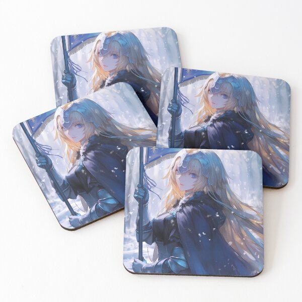 Item preview, dArc Regal Jeanne d'Arc Fate Grand Order Snow Battlefield Noble Anime Girl Heroic Grace designed and sold by HumbertoValveno.