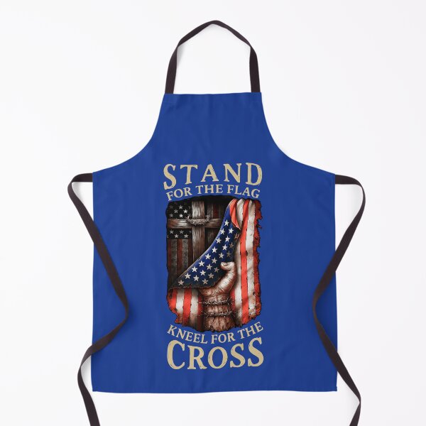 Item preview, Stand for the Flag Kneel for the Cross | Christian Patriotic Faith designed and sold by RobertKnow.
