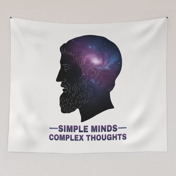 Item preview, Simple Minds Complex Thoughts – Cosmic Philosophy designed and sold by SidTastic .