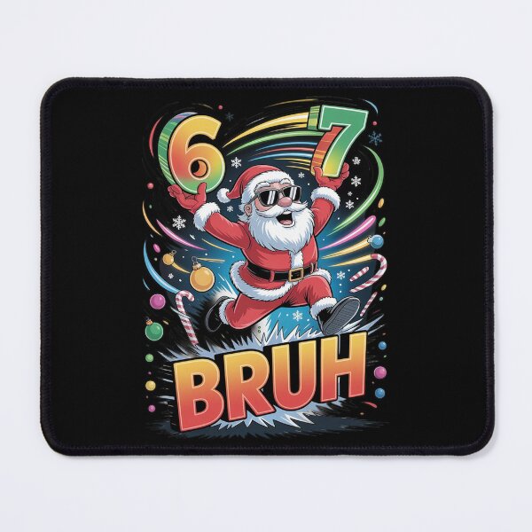 Item preview, Six Seven Santa Bruh - Santa's Energetic Christmas Project designed and sold by Tomasz Siennicki.