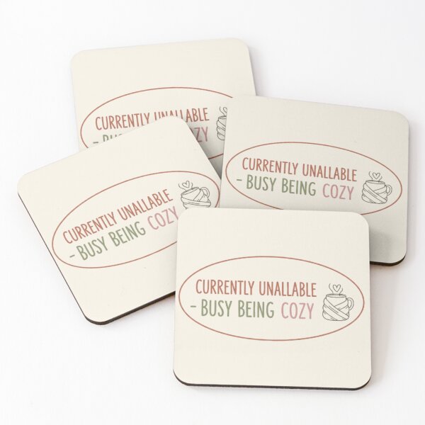 Item preview, Currently Unavailable | Busy Being Cozy Hand Drawn Mug designed and sold by VibeNationArt.
