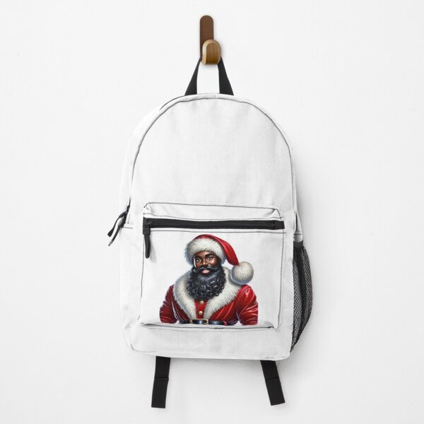 Item preview, Handsome Black Santa Portrait | Christmas Art designed and sold by Lulunza.