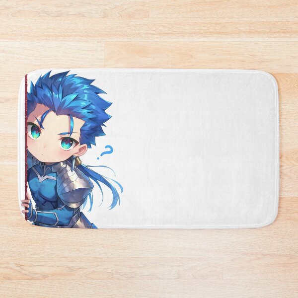 Item preview, Lancer Fate Stay Night Anime Chibi Kawaii Cute Peeker designed and sold by HumbertoValveno.
