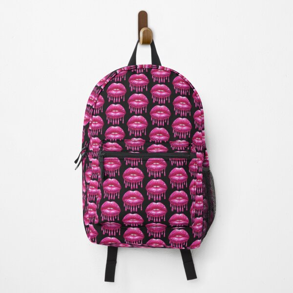 Item preview, Pink Dripping Lips Pop Art Design designed and sold by tharika wiangkal.