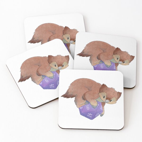 Item preview, Owlbear d20 designed and sold by Scardee Cat.