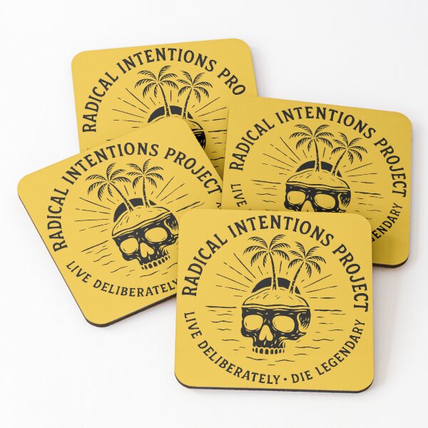 Item preview, The Island of Intentions - Island Surf Skull - RIP - Vintage T-Shirt designed and sold by RIPvanWnkle.