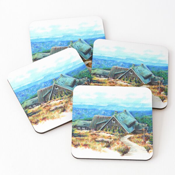 Item preview, Drawing of a mountain shelter designed and sold by Adam Wróbel.