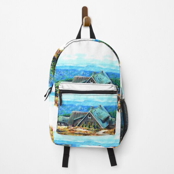 Item preview, Drawing of a mountain shelter designed and sold by Adam Wróbel.