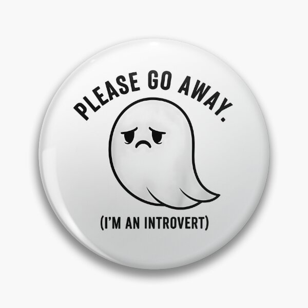 Item preview, The "Please Go Away" Introvert Mood designed and sold by Bal Drops.