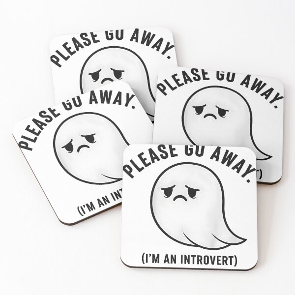 Item preview, The "Please Go Away" Introvert Mood designed and sold by Bal Drops.