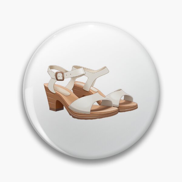 Item preview, White Ankle Strap Heels designed and sold by New-School-Wave.
