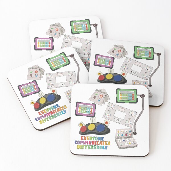 Item preview, AAC everyone communicates differently designed and sold by Reuniting  Designs.