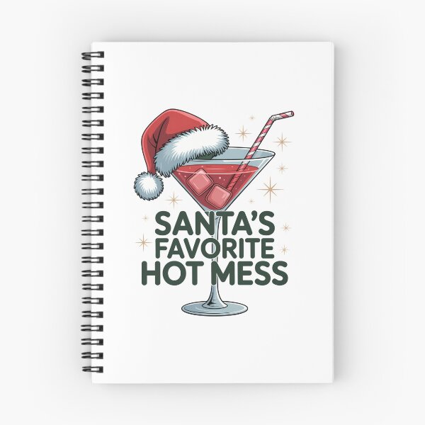 Item preview, Christmas Santa’s Favorite Hot Mess Holiday Cocktail Festive Xmas designed and sold by VENOM0RIOT.