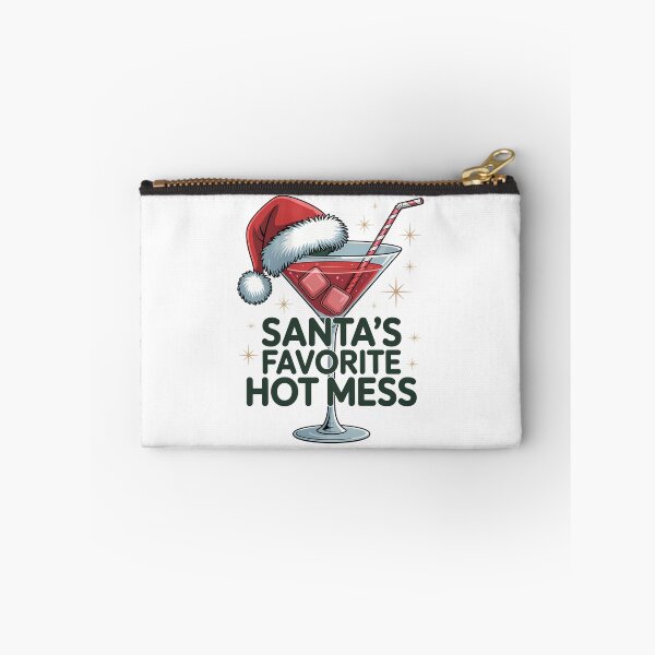 Item preview, Christmas Santa’s Favorite Hot Mess Holiday Cocktail Festive Xmas designed and sold by VENOM0RIOT.