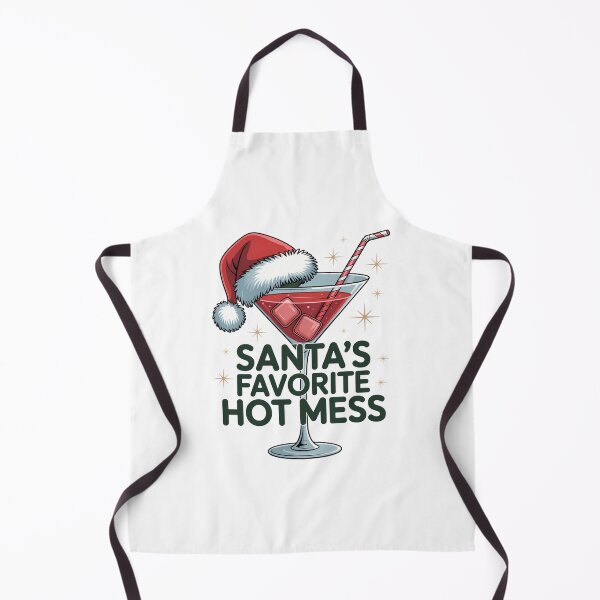Item preview, Christmas Santa’s Favorite Hot Mess Holiday Cocktail Festive Xmas designed and sold by VENOM0RIOT.