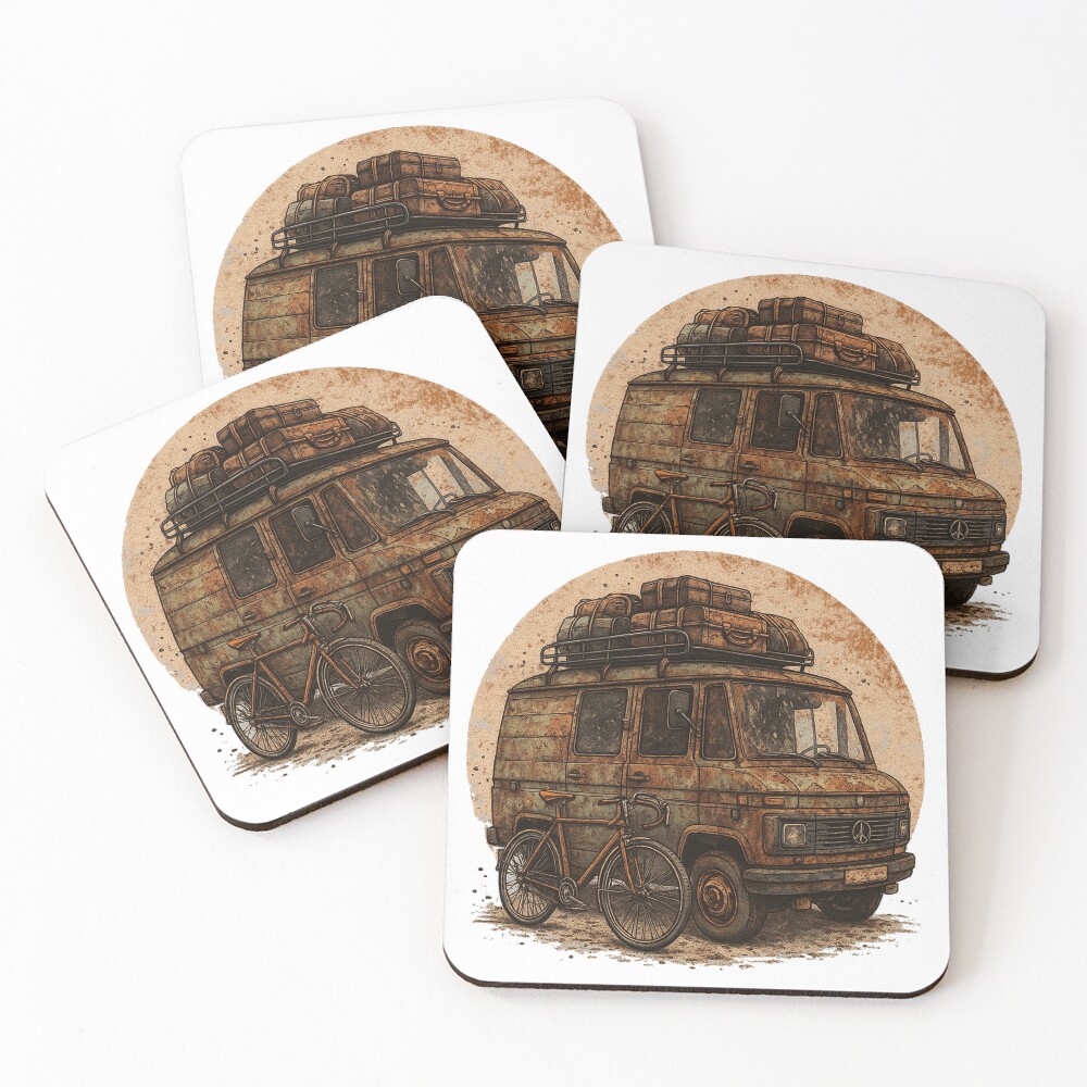 Item preview, Coasters (Set of 4) designed and sold by InkSplash77.
