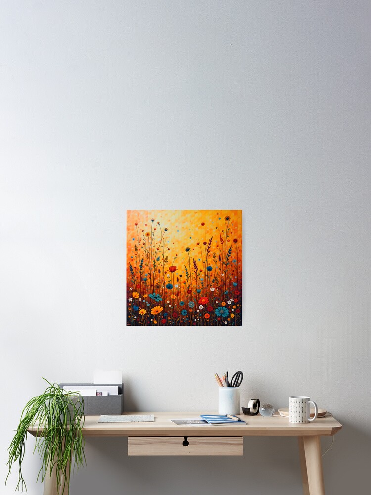 Thumbnail 2 of 3, Poster, Abstract Spring designed and sold by AntPelle.