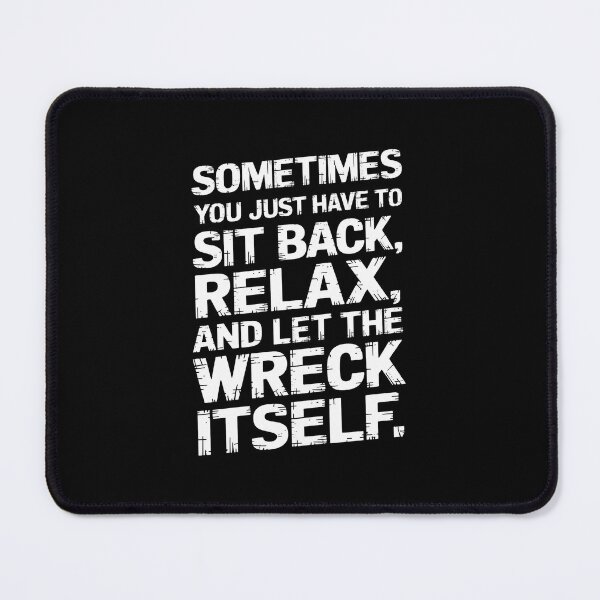 Item preview, Let The Train Wreck Itself designed and sold by HaileyRobel.