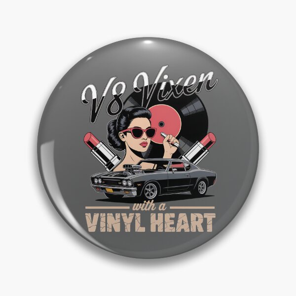 Item preview, 1960s music fashion - retro rock girl style - muscle car & music - women who rock - classic car and guitar - rock chick hot rod - beehive hair rock - Route 66 rocker - fuzz pedal and lipstick designed and sold by JansenGS.