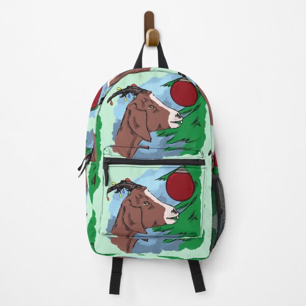 Item preview, Goat and Christmas Tree designed and sold by Antiope33.