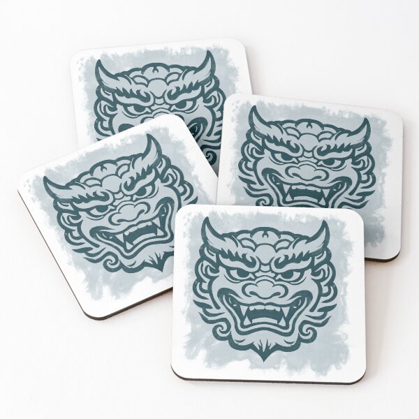 Item preview, Bold-Line Mythical Beast Head  designed and sold by SugarCore.