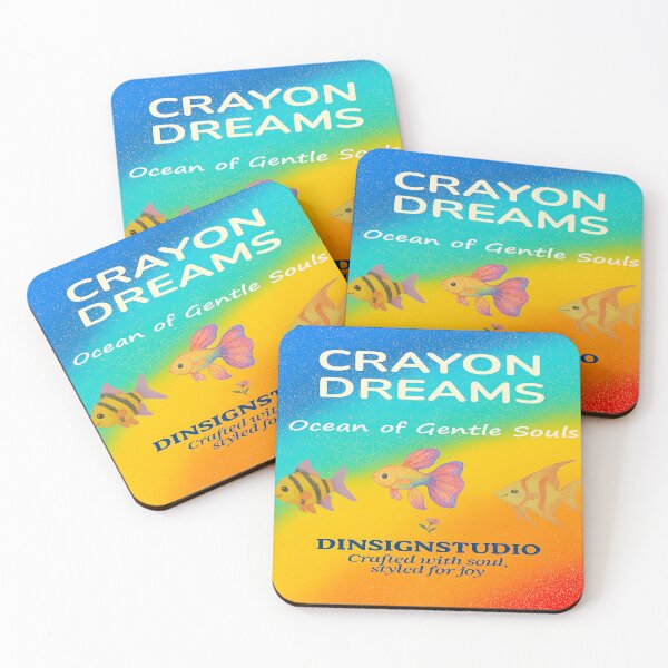 Item preview, Crayon Dreams – Ocean of Gentle Souls designed and sold by DinsignStudio.