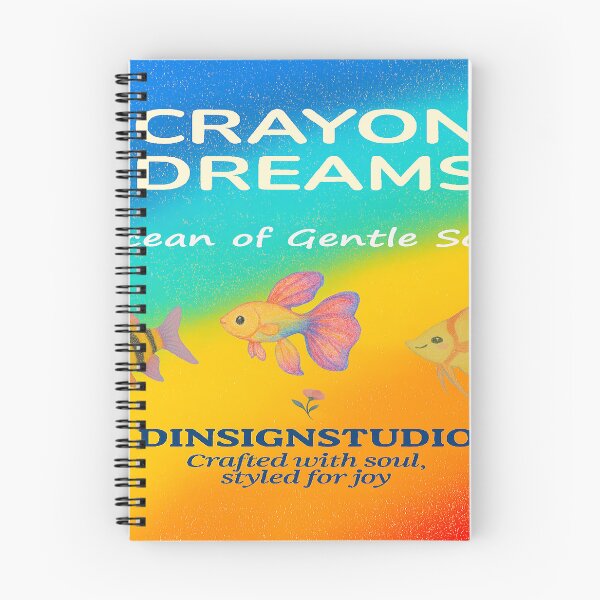 Item preview, Crayon Dreams – Ocean of Gentle Souls designed and sold by DinsignStudio.