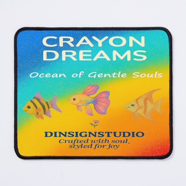 Item preview, Crayon Dreams – Ocean of Gentle Souls designed and sold by DinsignStudio.